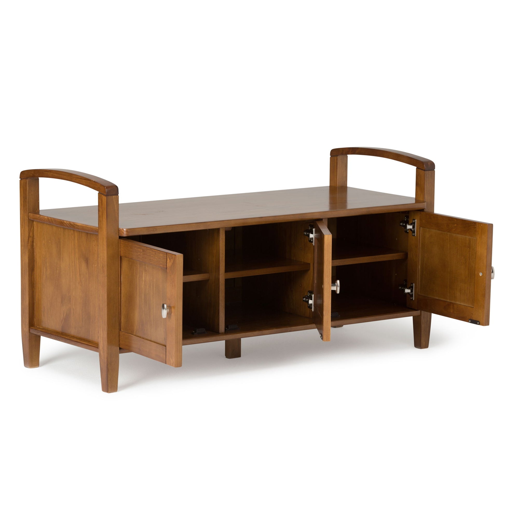 Warm Shaker - Handcrafted Entryway Storage Bench - The Sleep Loft - Online Mattress Showroom NYC
