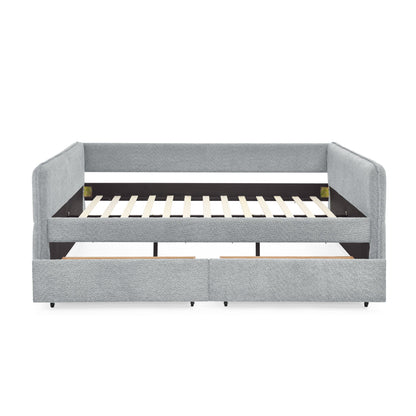 Upholstered Daybed & 2 Drawers - The Sleep Loft - Online Mattress Showroom NYC