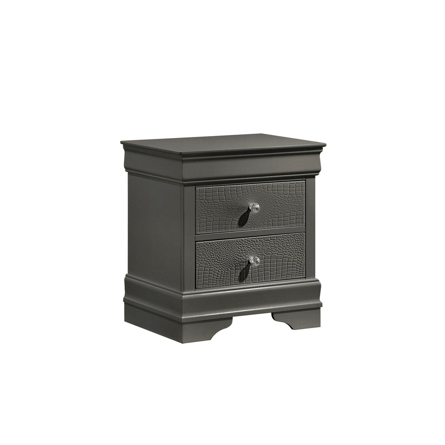 Blaze - 2 Drawer Nightstand - The Sleep Loft - Online Mattress Showroom NYC