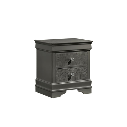 Blaze - 2 Drawer Nightstand - The Sleep Loft - Online Mattress Showroom NYC