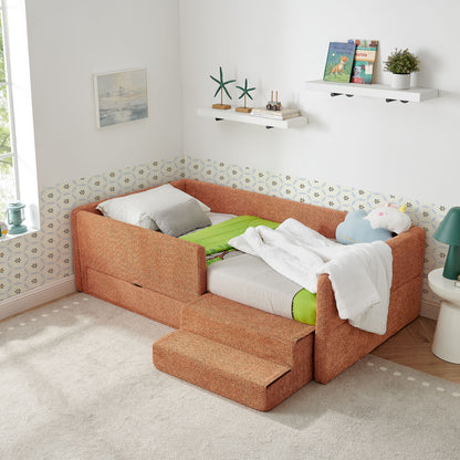 Safe Kids Bed With Guardrails And Storage - The Sleep Loft - Online Mattress Showroom NYC