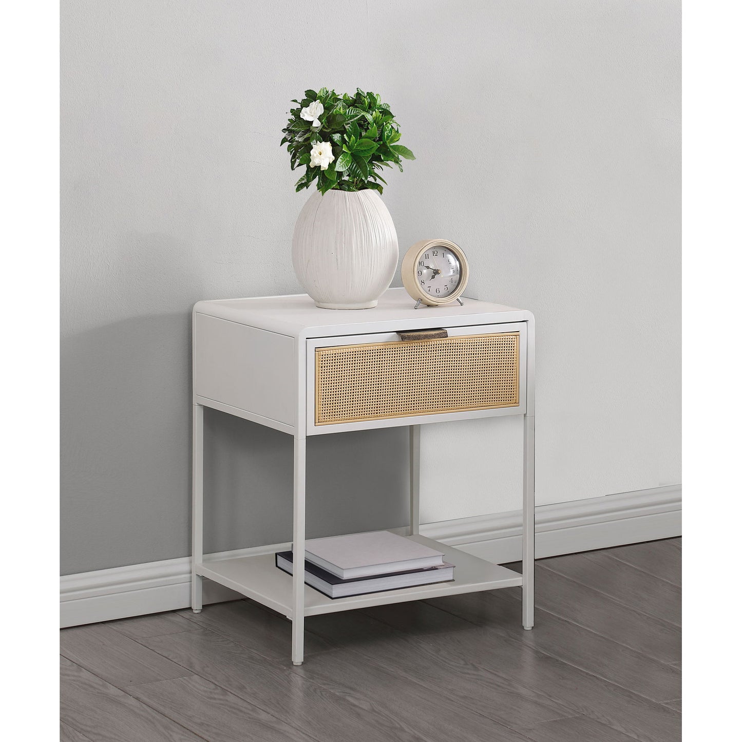 Duncan - 1 Drawer Bedside Table - The Sleep Loft - Online Mattress Showroom NYC