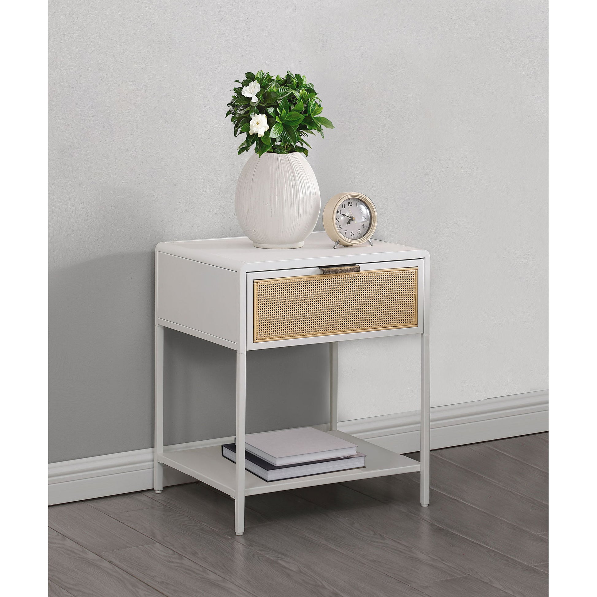 Duncan - 1 Drawer Bedside Table - The Sleep Loft - Online Mattress Showroom NYC