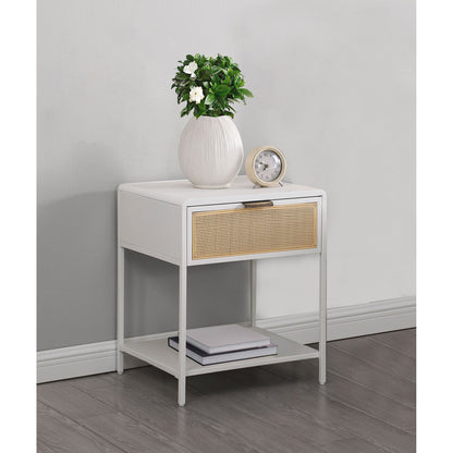 Duncan - 1 Drawer Bedside Table - The Sleep Loft - Online Mattress Showroom NYC