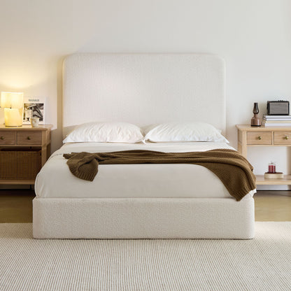 Canter - Tall Headboard Upholstered Bed - The Sleep Loft - Online Mattress Showroom NYC
