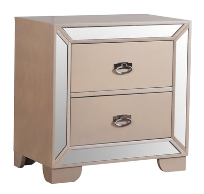 Contemporary Nightstand With Versatility - The Sleep Loft - Online Mattress Showroom NYC