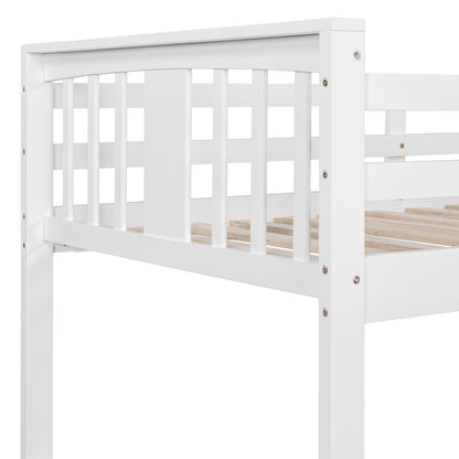 Solid Construction Bunk Bed & Ladder - The Sleep Loft - Online Mattress Showroom NYC