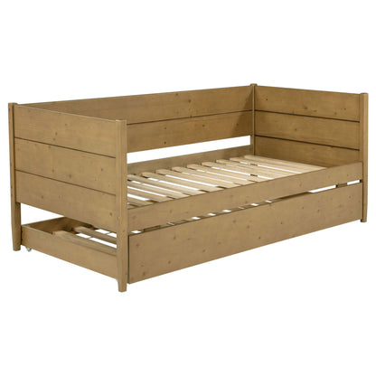 Stewart - Twin Daybed With Trundle - Natural - The Sleep Loft - Online Mattress Showroom NYC