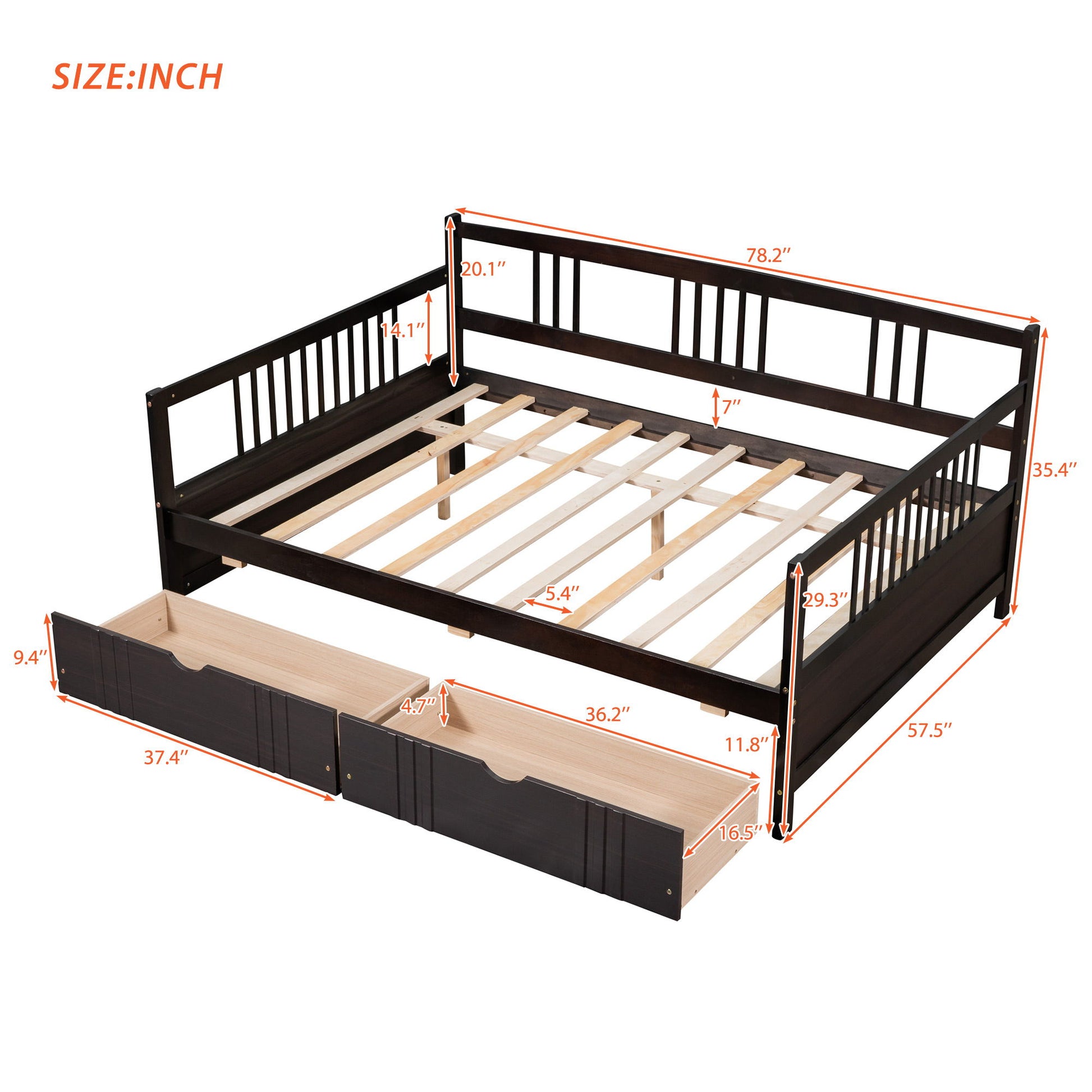 Multifunctional Modern Daybed - The Sleep Loft - Online Mattress Showroom NYC