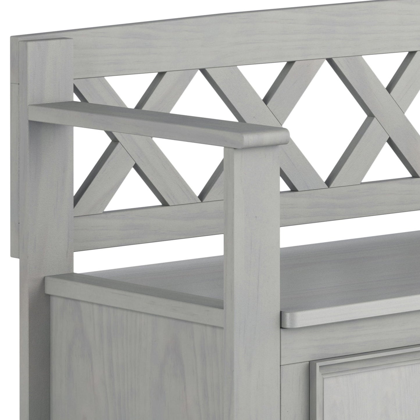 Amherst - Handcrafted Entryway Storage Bench - The Sleep Loft - Online Mattress Showroom NYC