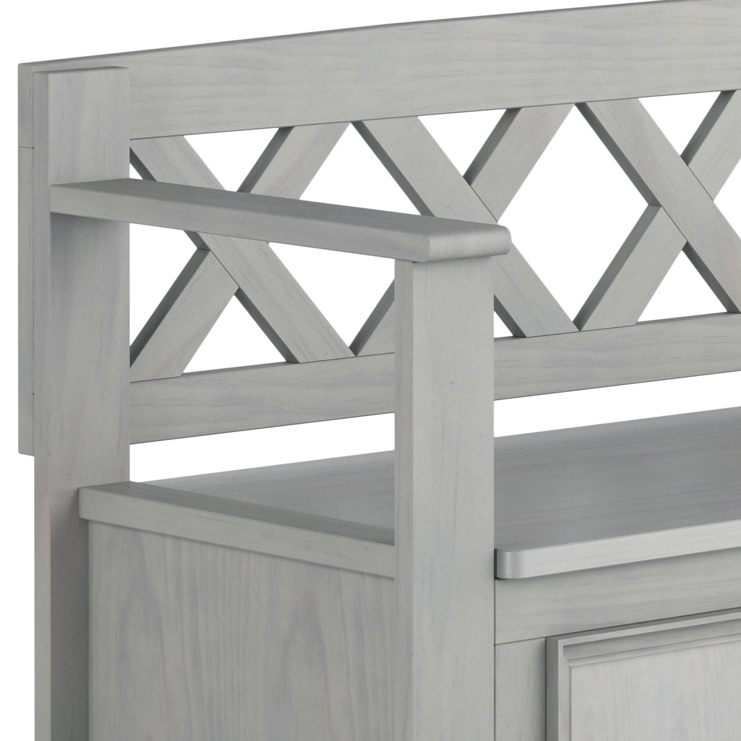 Amherst - Handcrafted Entryway Storage Bench - The Sleep Loft - Online Mattress Showroom NYC