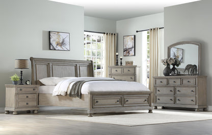 Nightstand Two Storage Drawers - The Sleep Loft - Online Mattress Showroom NYC