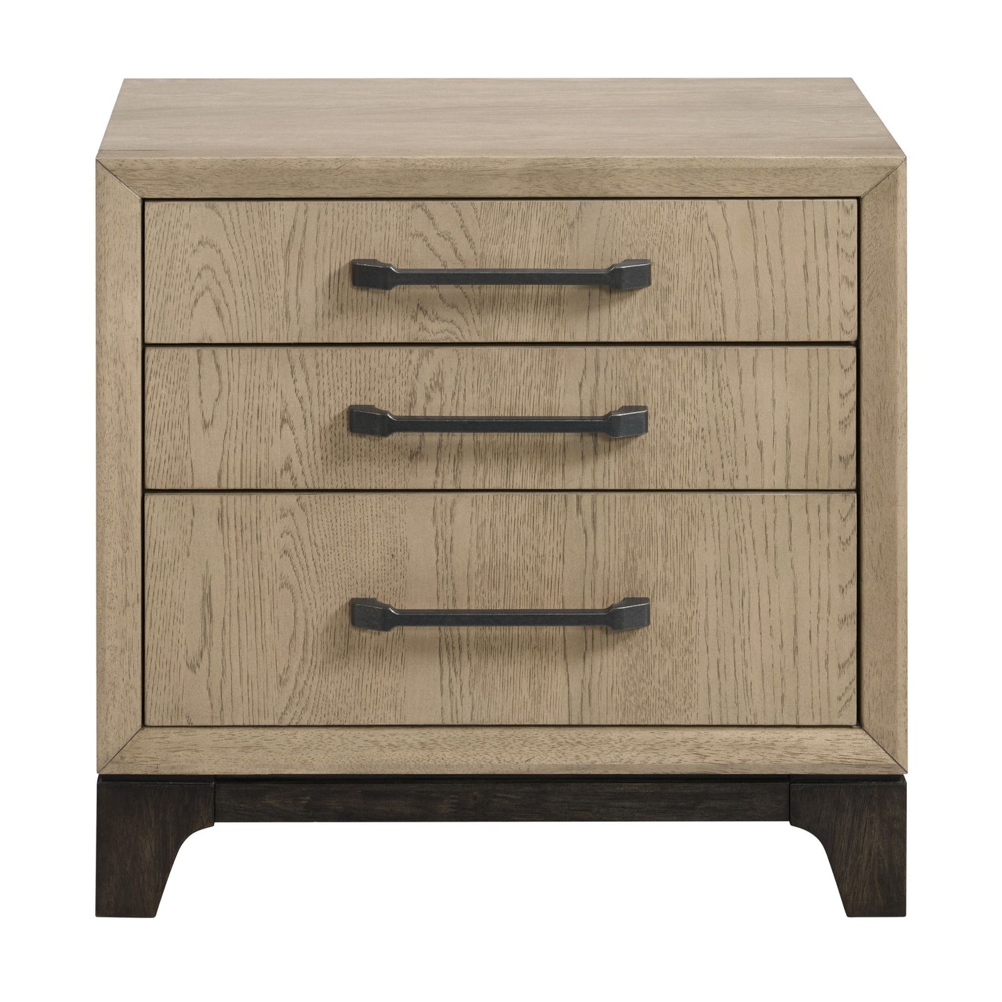3 Drawer Nightstand With USB Charging Port - Brown - The Sleep Loft - Online Mattress Showroom NYC