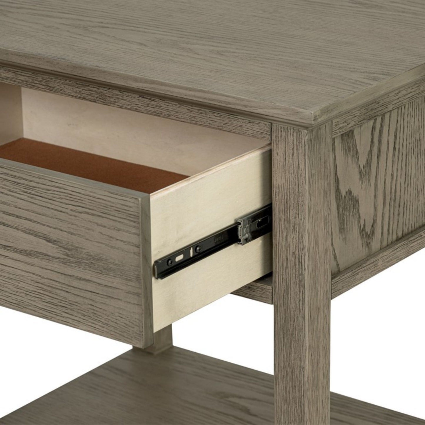 Victoria - Bedside Table With Drawer And Shelf - The Sleep Loft - Online Mattress Showroom NYC