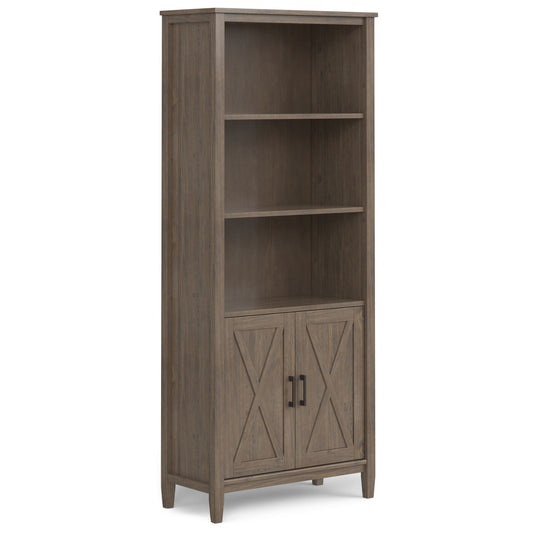 Ela - Bookcase - Smoky Brown - The Sleep Loft - Online Mattress Showroom NYC