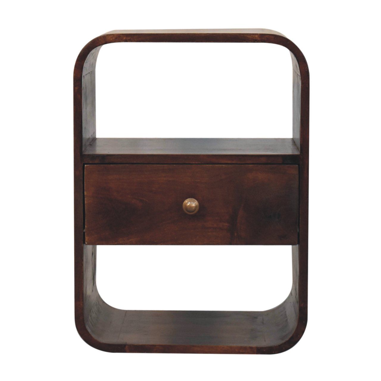 Curve Drawer Nightstand - The Sleep Loft - Online Mattress Showroom NYC