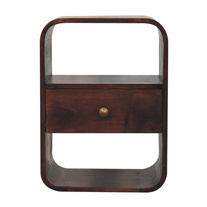Curve Drawer Nightstand - The Sleep Loft - Online Mattress Showroom NYC