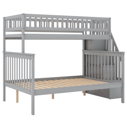 Bunk Bed With Staircase - The Sleep Loft - Online Mattress Showroom NYC