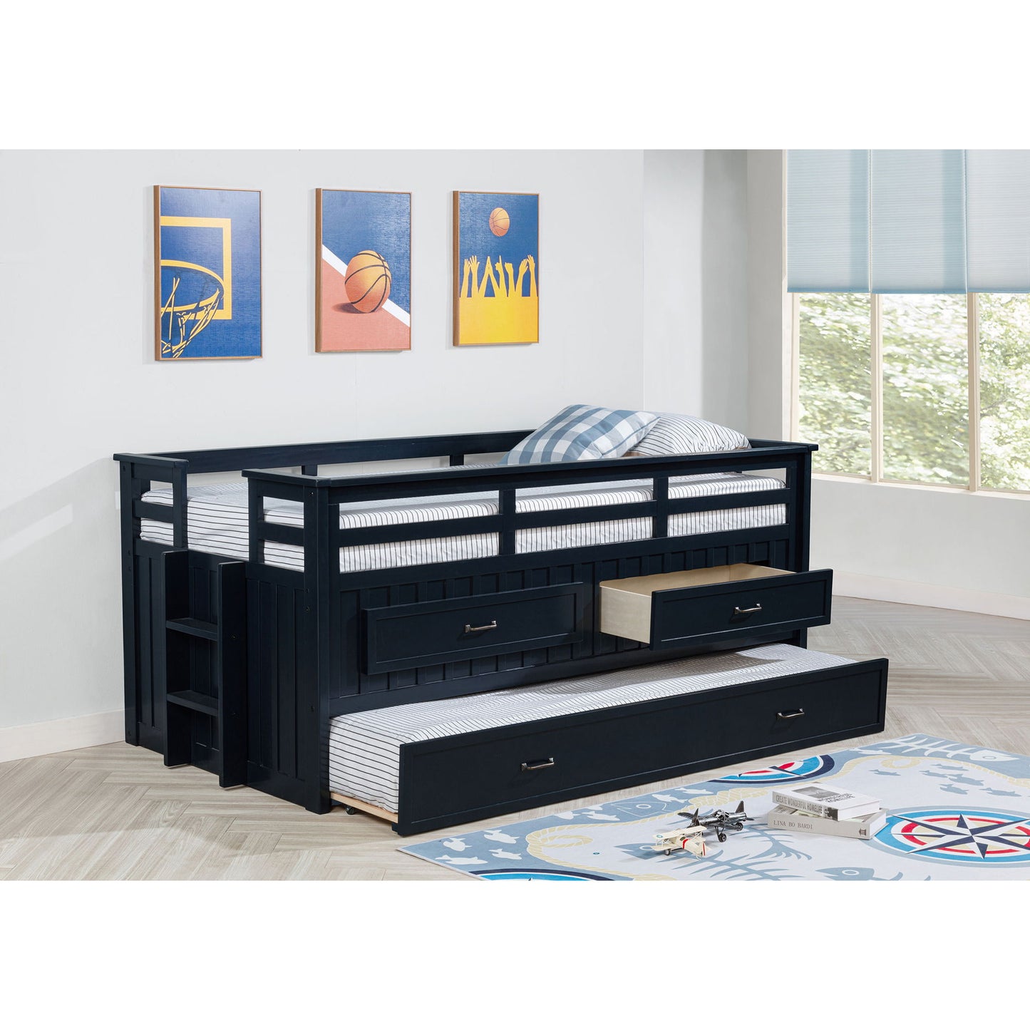 Starboard - Captain's Bed With Trundle - The Sleep Loft - Online Mattress Showroom NYC