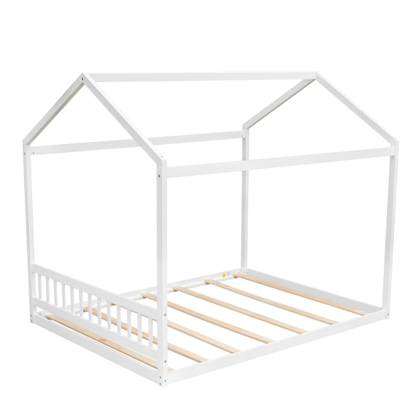 Wooden House Bed With Headboard - The Sleep Loft - Online Mattress Showroom NYC