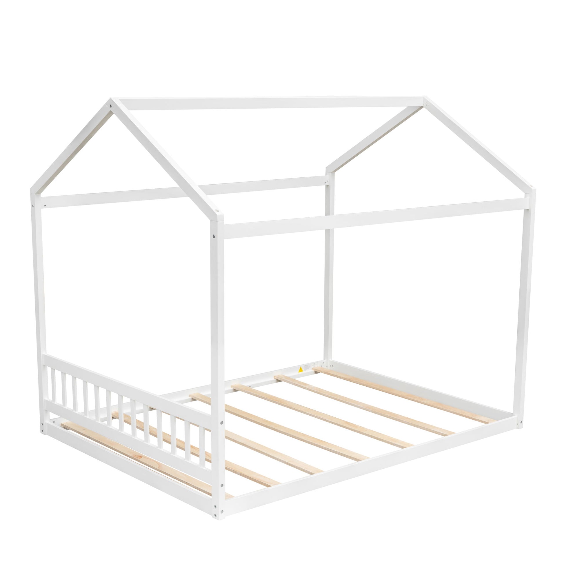 Wooden House Bed With Headboard - The Sleep Loft - Online Mattress Showroom NYC