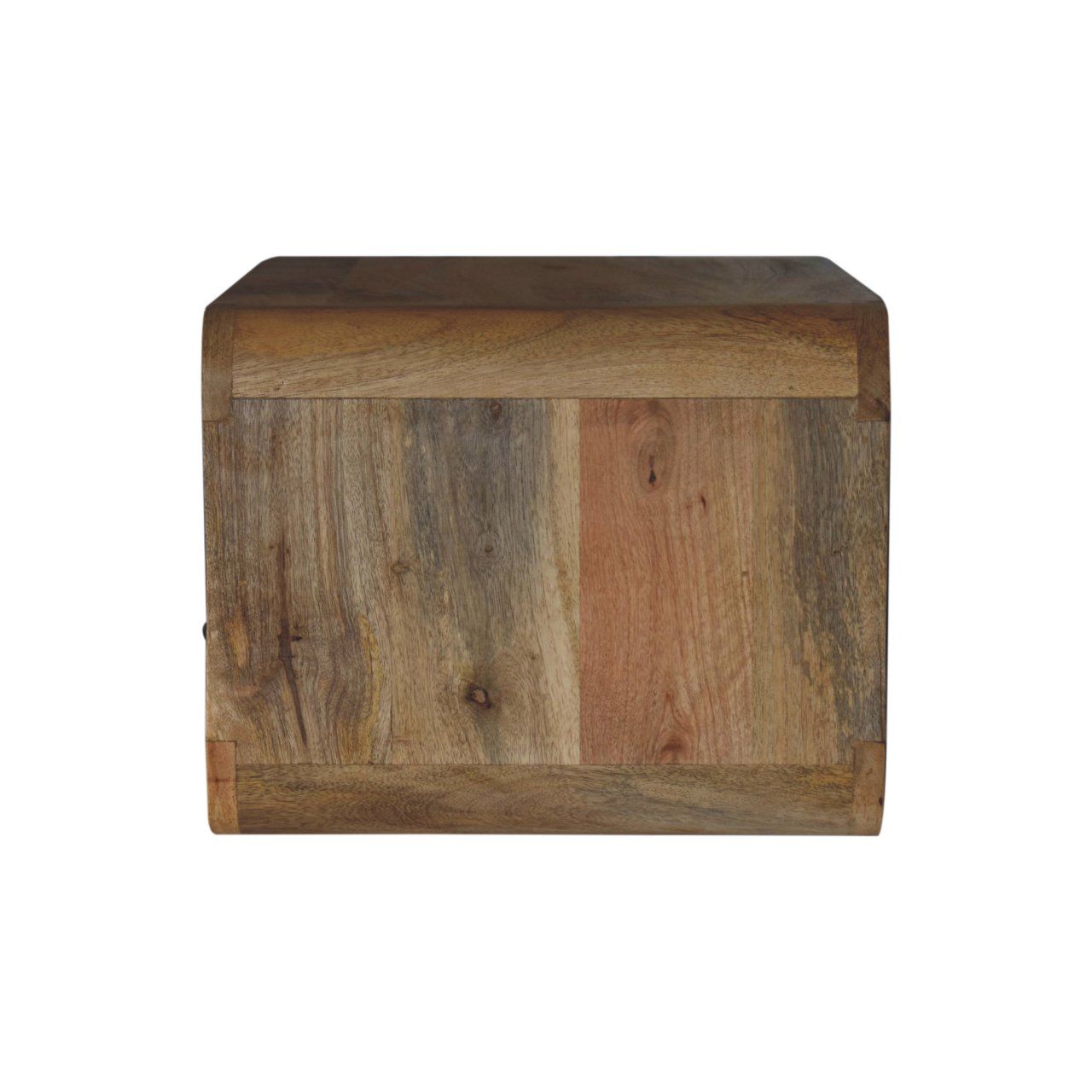 Curved Upper Slot Floating Nightstand - The Sleep Loft - Online Mattress Showroom NYC