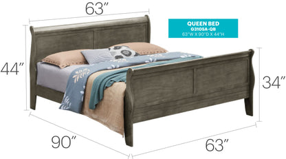 Panel Sleigh Bed - The Sleep Loft - Online Mattress Showroom NYC