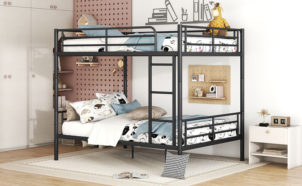 Steel Construction Bunk Bed - The Sleep Loft - Online Mattress Showroom NYC