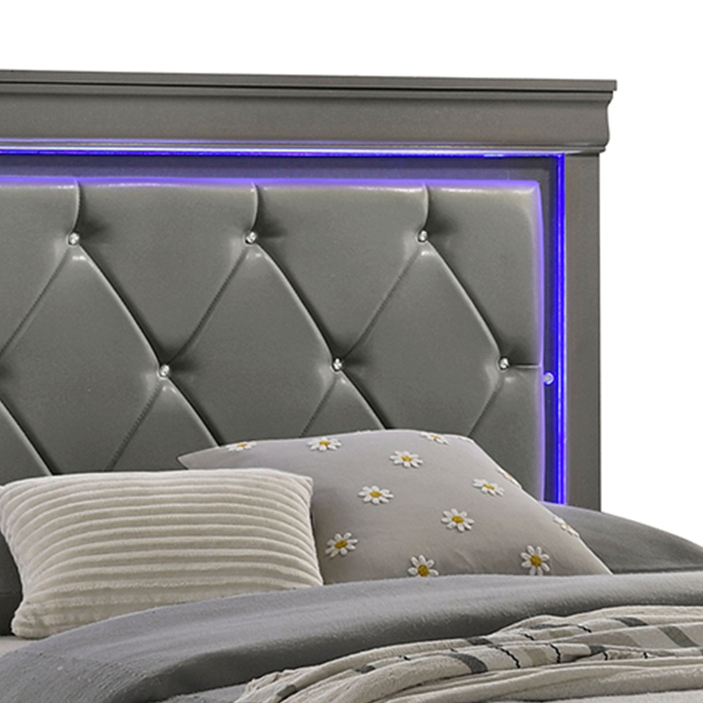 Blaze - Bed With LED Headboard - The Sleep Loft - Online Mattress Showroom NYC