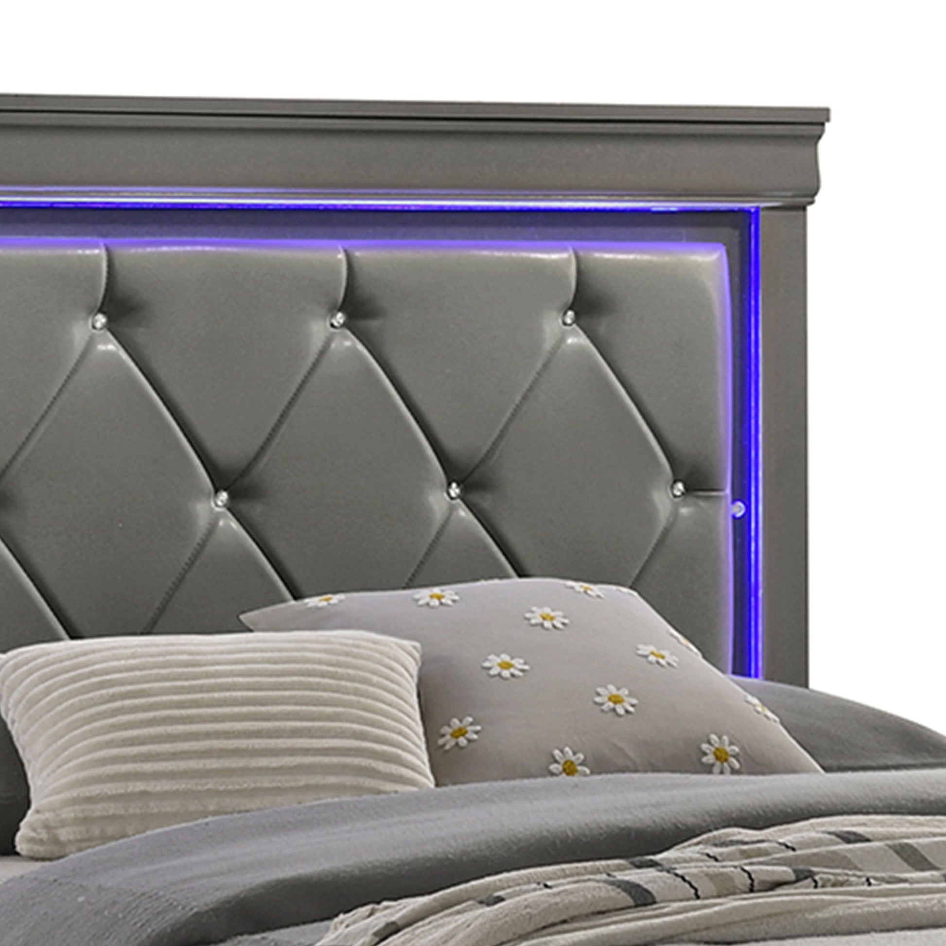 Blaze - Bed With LED Headboard - The Sleep Loft - Online Mattress Showroom NYC