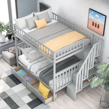 Bunk Bed With Staircase - The Sleep Loft - Online Mattress Showroom NYC