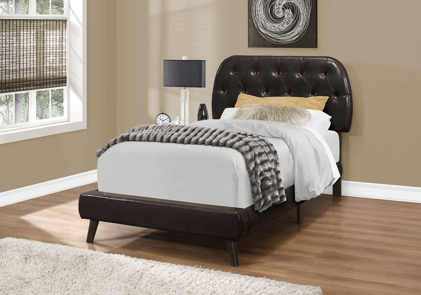 Bed Upholstered Look - The Sleep Loft - Online Mattress Showroom NYC