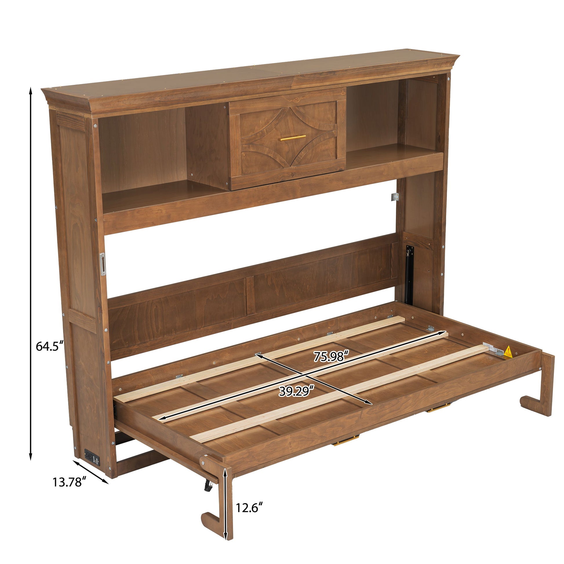 Murphy Bed With Charging Station And Drawer - The Sleep Loft - Online Mattress Showroom NYC
