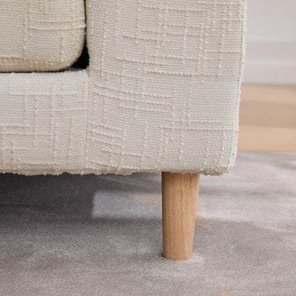 Modern Upholstered End Of Bed Bench With Armrests - The Sleep Loft - Online Mattress Showroom NYC