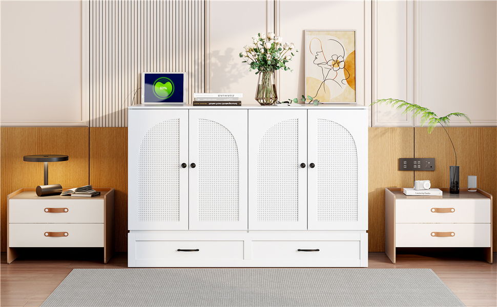 Murphy Bed With Large Drawers - The Sleep Loft - Online Mattress Showroom NYC