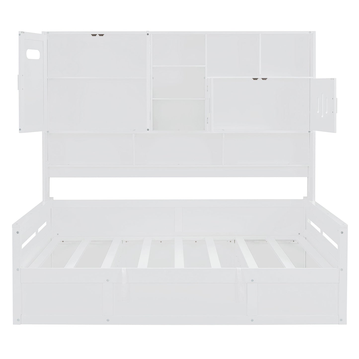 Daybed With All-In-One Cabinet And Shelf - The Sleep Loft - Online Mattress Showroom NYC