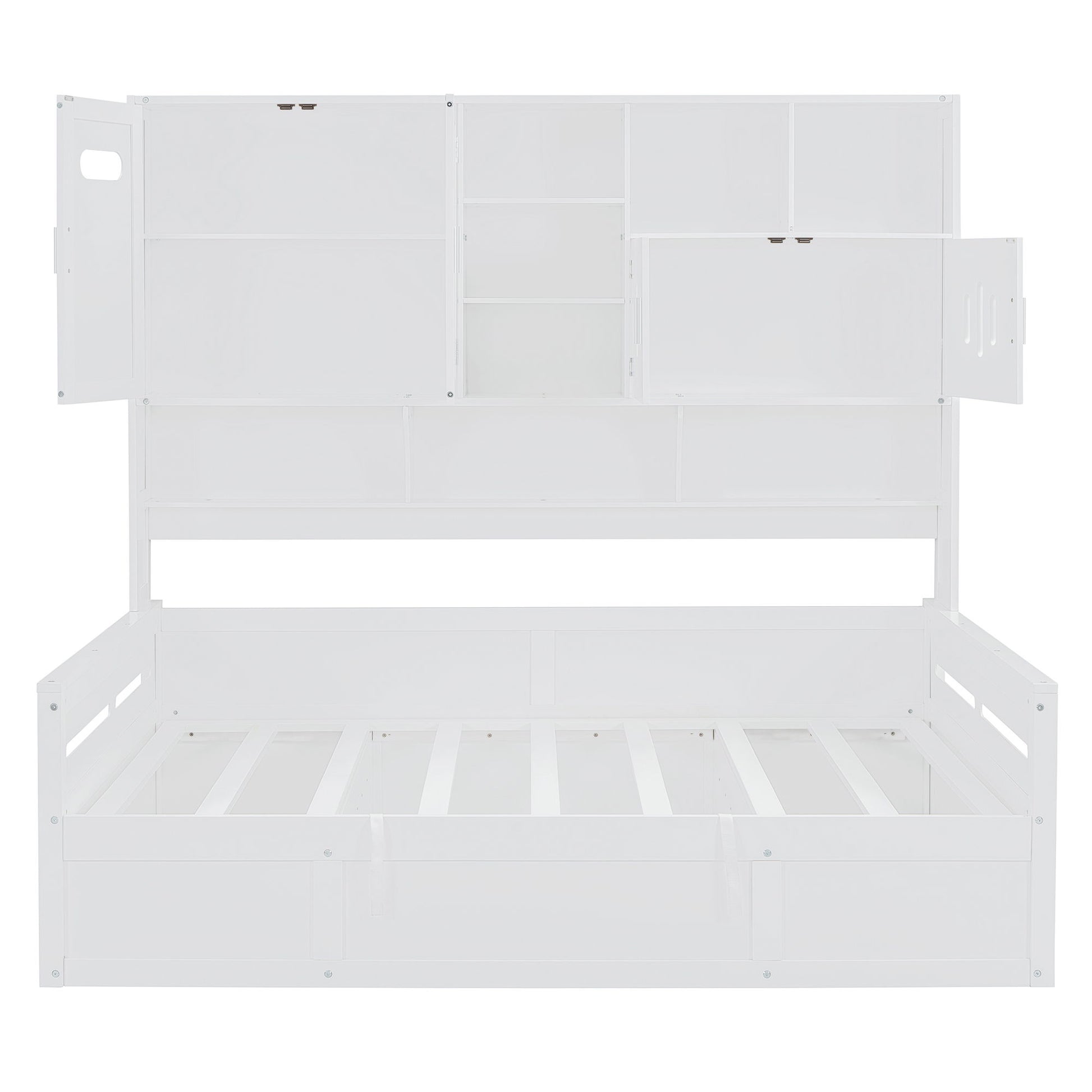 Daybed With All-In-One Cabinet And Shelf - The Sleep Loft - Online Mattress Showroom NYC