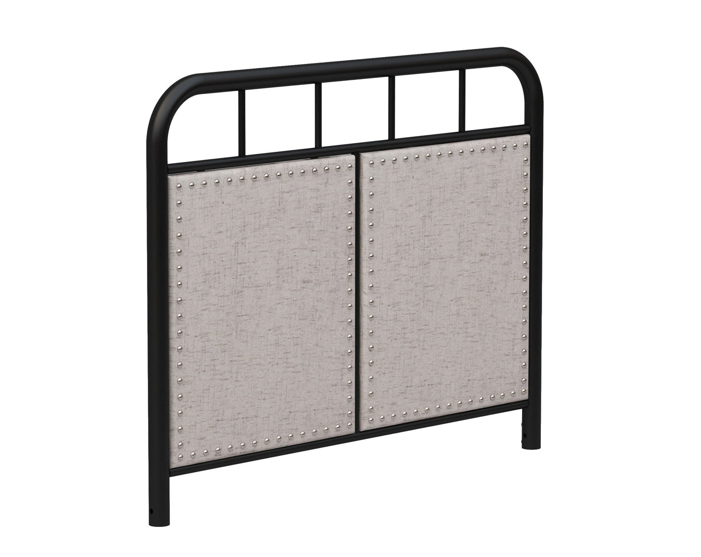 Twin Size Linen Upholstered Platform Metal Bed Frame With Fabric Headboard And Footboard - Brown - The Sleep Loft - Online Mattress Showroom NYC