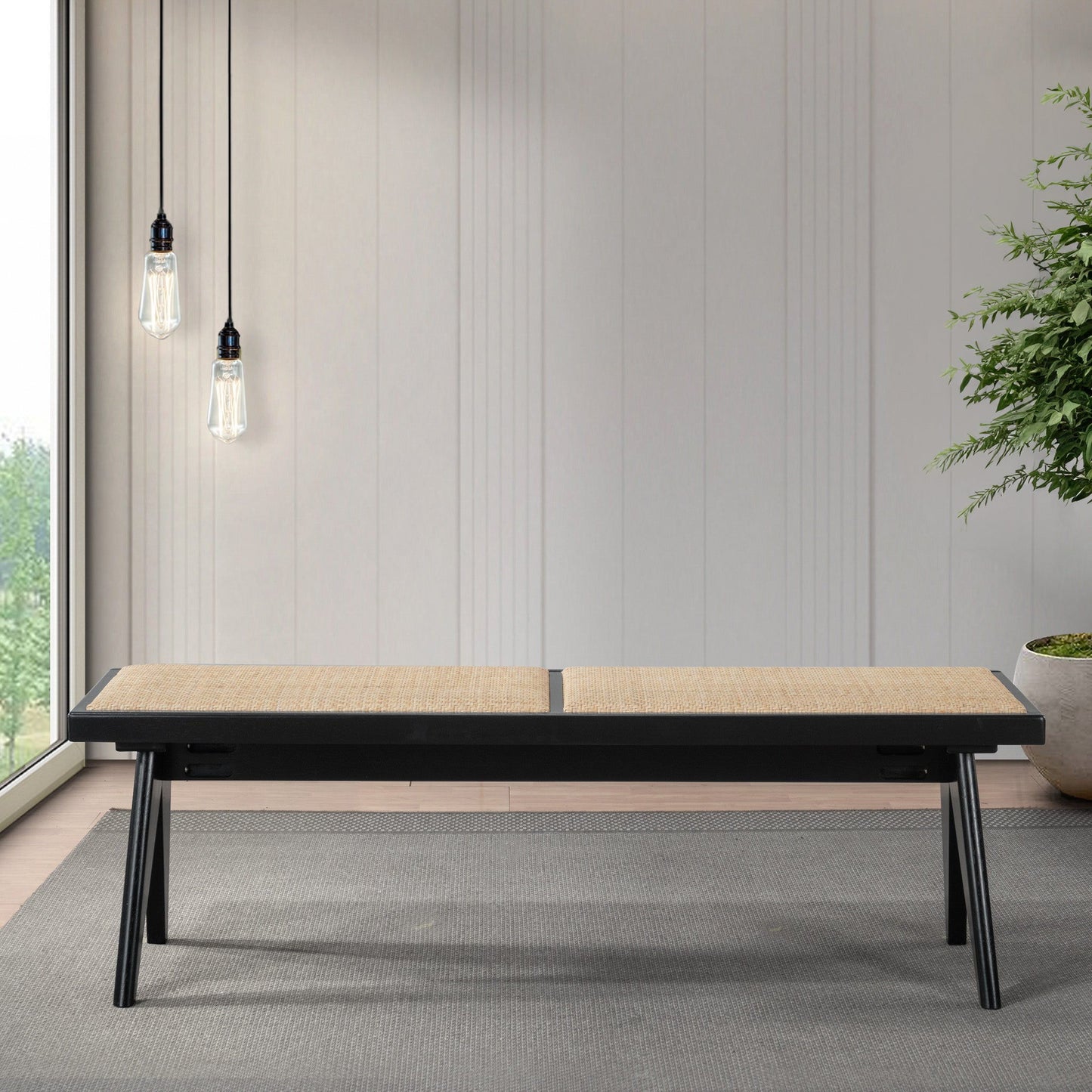 Keira - Modern Aesthetics Bench - The Sleep Loft - Online Mattress Showroom NYC