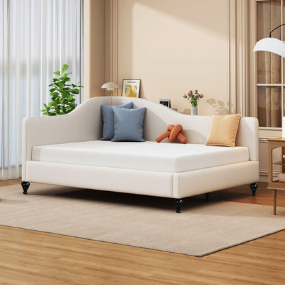 Modern L Shaped Daybed With Legs - The Sleep Loft - Online Mattress Showroom NYC