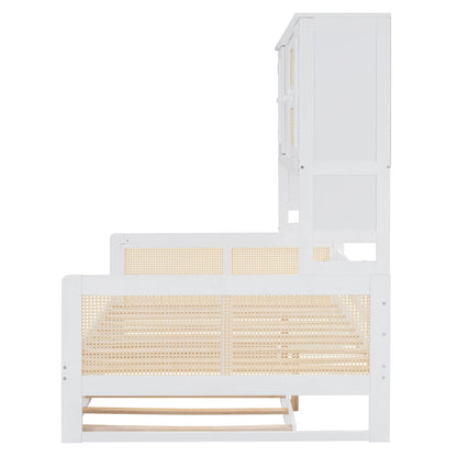 Daybed And All In One Cabinet And Shelf - The Sleep Loft - Online Mattress Showroom NYC