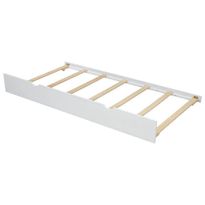 Platform Bed With Trundle, Shelves, And Storage Headboard - The Sleep Loft - Online Mattress Showroom NYC