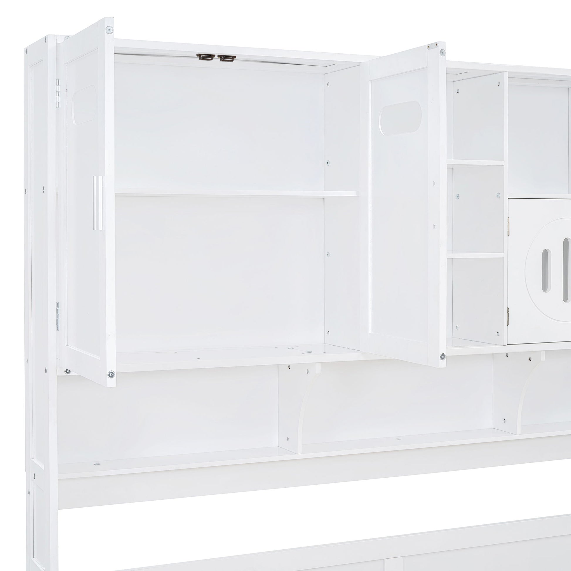 Daybed With All-In-One Cabinet And Shelf - The Sleep Loft - Online Mattress Showroom NYC