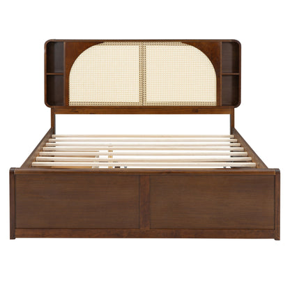 Headboard Bed With 2 Drawers And Trundle - The Sleep Loft - Online Mattress Showroom NYC