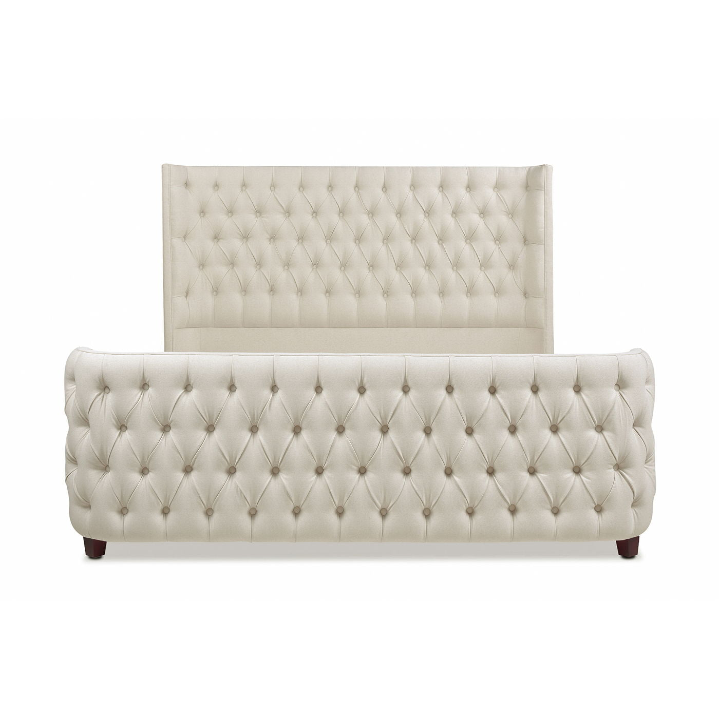 Brooklyn - Tufted Panel Bed Headboard And Footboard Set - The Sleep Loft - Online Mattress Showroom NYC