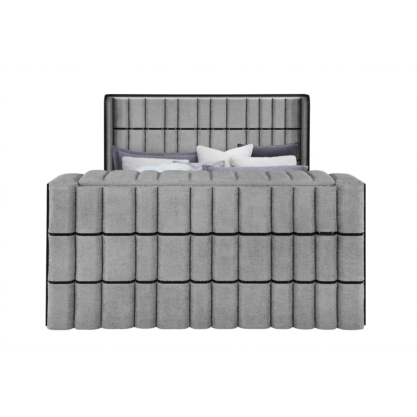 Isaiah - Bed With TV Lift-LED Speakers And Fireplace - The Sleep Loft - Online Mattress Showroom NYC