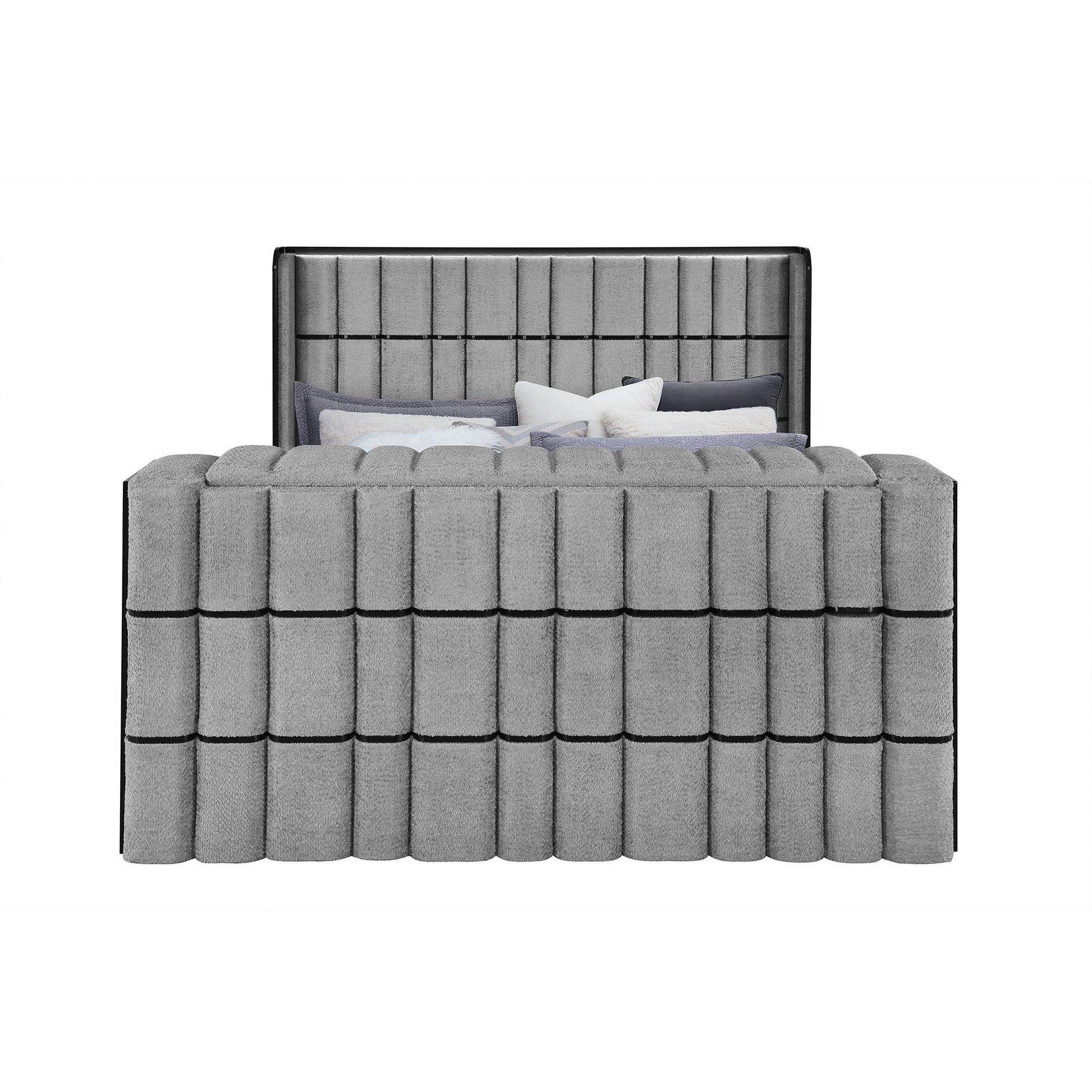 Isaiah - Bed With TV Lift-LED Speakers And Fireplace - The Sleep Loft - Online Mattress Showroom NYC