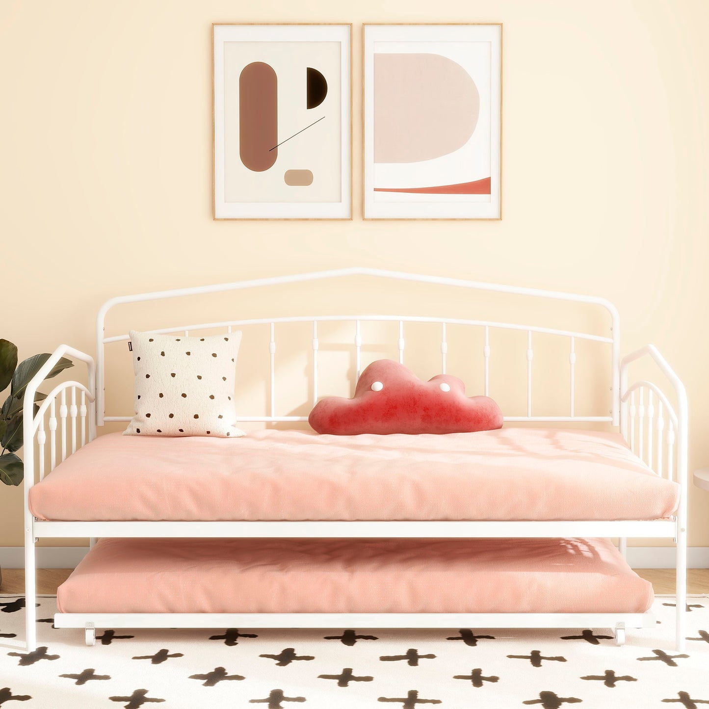Fox - Daybed With Twin Trundle - The Sleep Loft - Online Mattress Showroom NYC