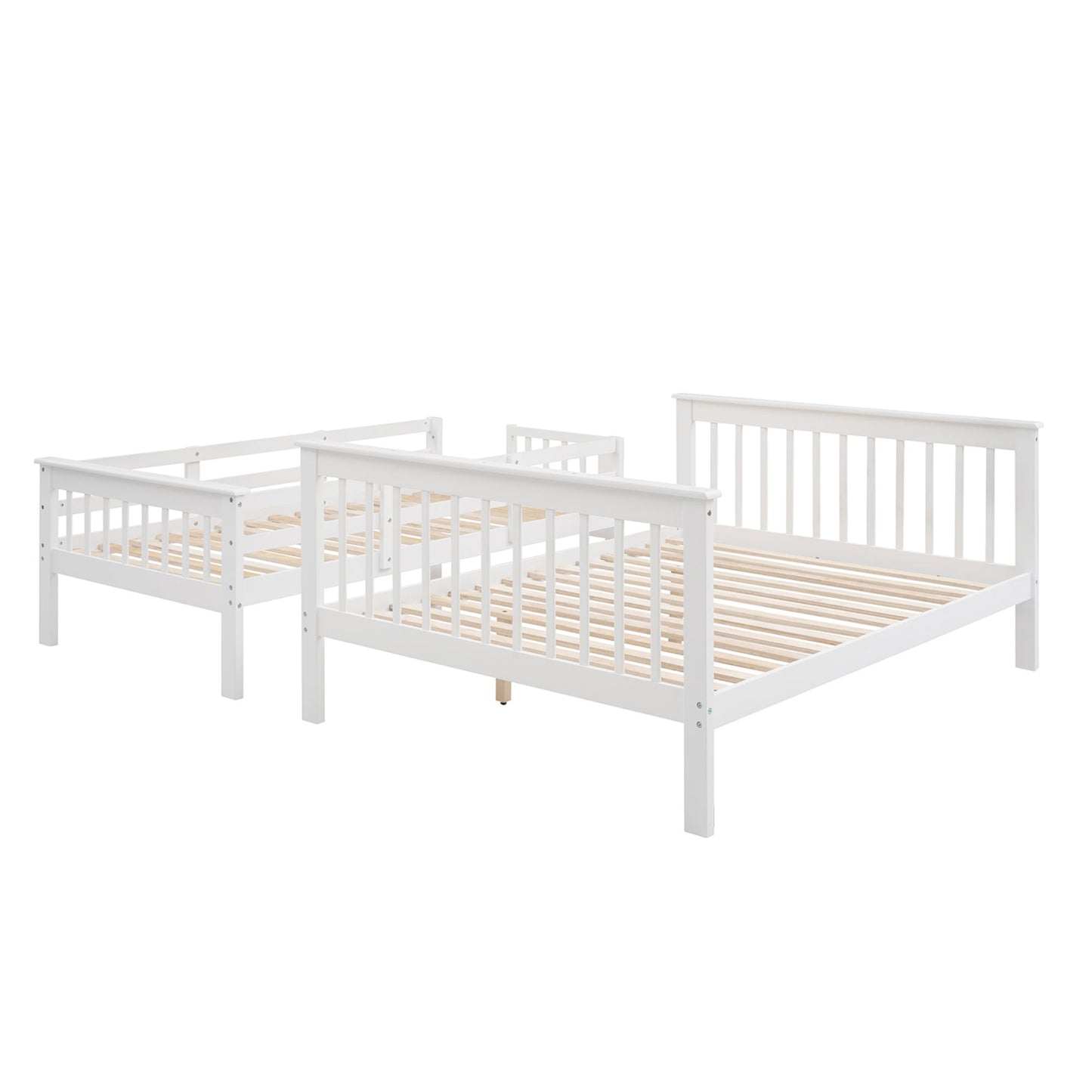 Stairway Bunk Bed With Storage And Guard Rail For Bedroom - The Sleep Loft - Online Mattress Showroom NYC