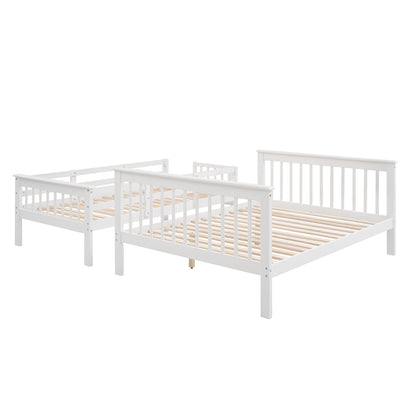 Stairway Bunk Bed With Storage And Guard Rail For Bedroom - The Sleep Loft - Online Mattress Showroom NYC